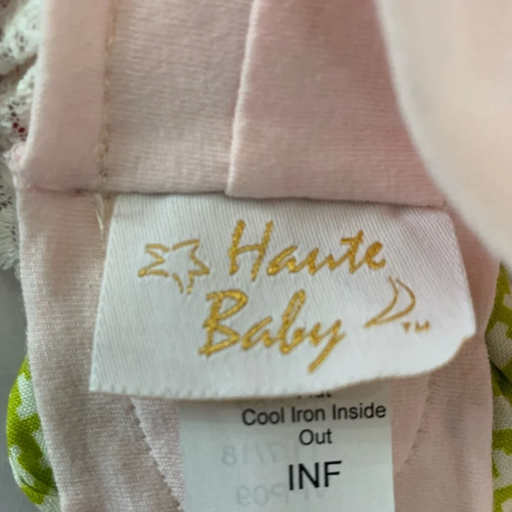 Haute Baby Girl Headbands New Set Of 3  Floral Polka Lace 2 Infant 1 Toddler